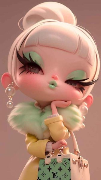  عکس دخترانه گوگولی و فانتزی برای پروفایل