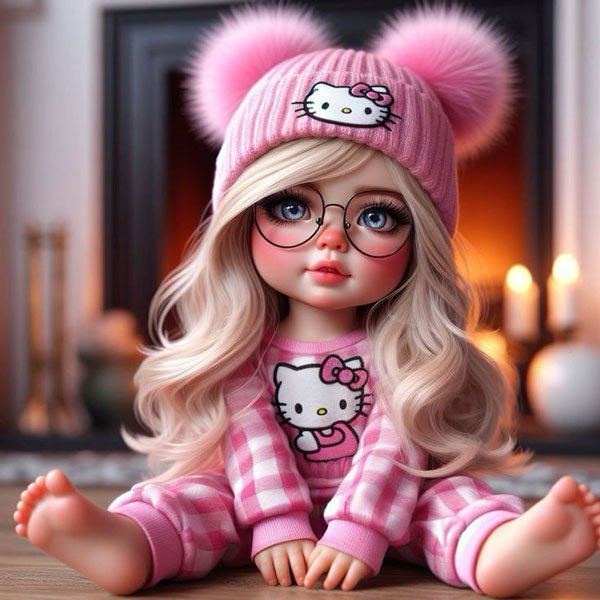  عکس دختر کارتونی کیوت جدید