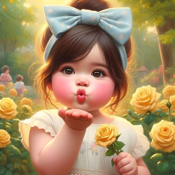  عکس دختر کارتونی کیوت جدید