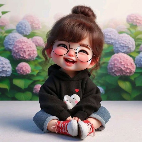  عکس دختر کارتونی کیوت جدید