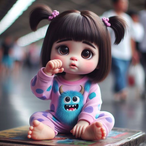  عکس دختر کارتونی کیوت جدید