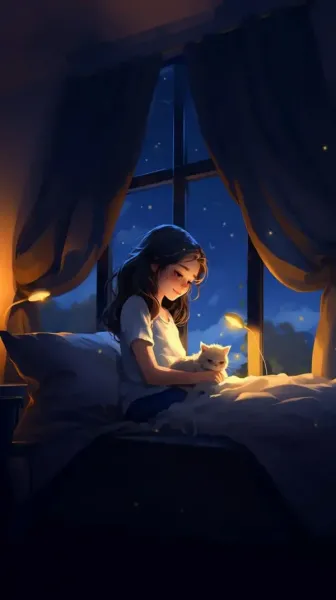  عکس تصویر زمینه انیمه دخترونه جدید