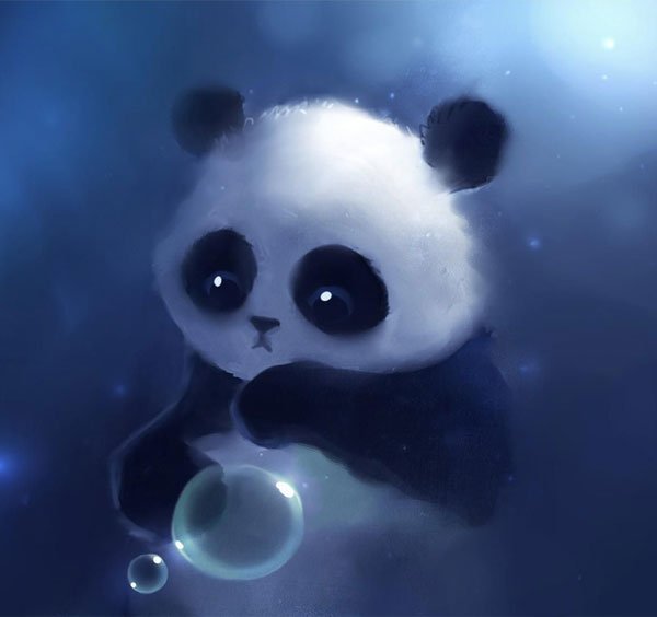  عکس پاندا غمگین و گوگولی