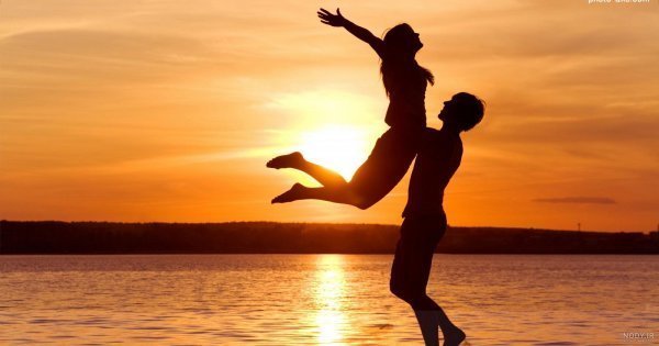  عکس تصویر زمینه غروب عاشقانه زیبا
