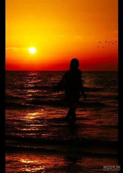  عکس تصویر زمینه غروب عاشقانه زیبا