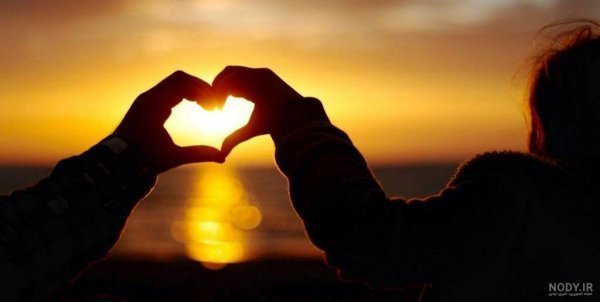  عکس تصویر زمینه غروب عاشقانه زیبا