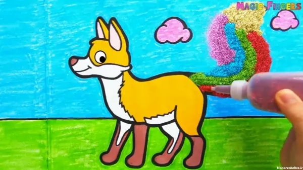 عکس نقاشی روباه