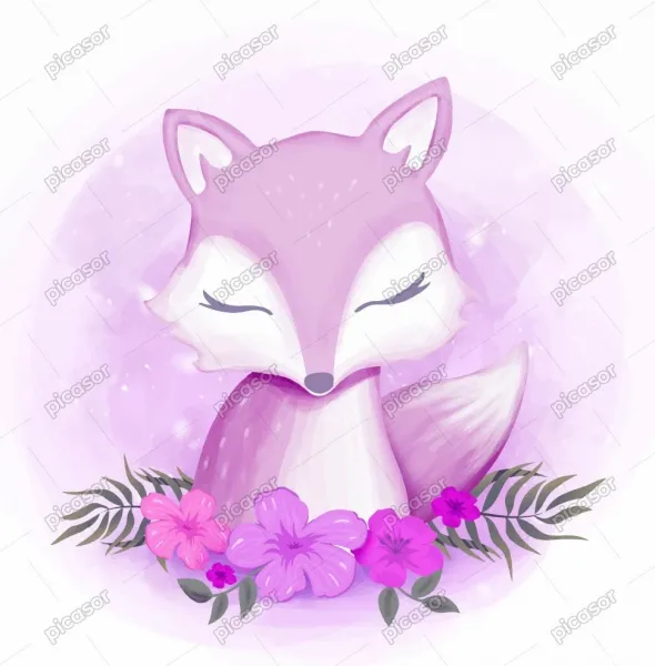  عکس نقاشی روباه