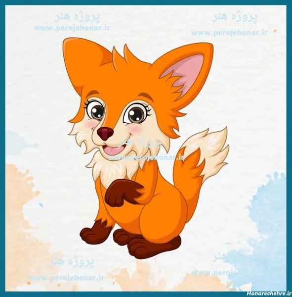  عکس نقاشی روباه