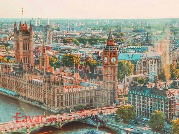  عکس لندن برج ساعت