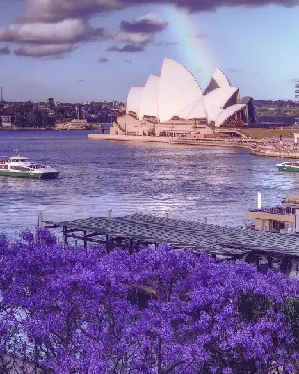  عکس کشور استرالیا در شب