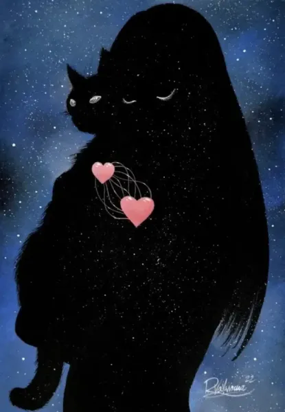  بک گراند دختر انیمه ای کیوت