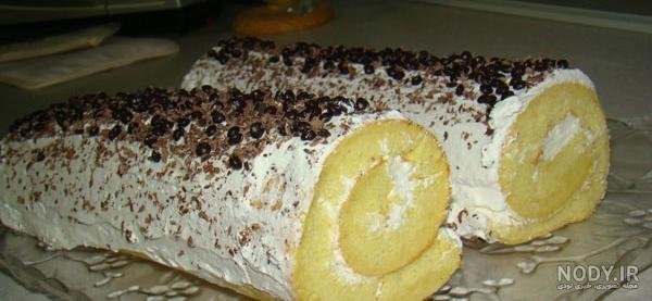  عکس شیرینی رولت خوشمزه