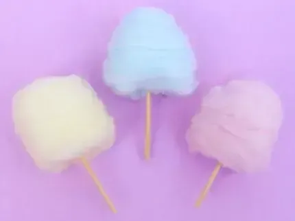 عکس پشمک شکلاتی