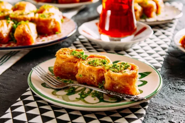  عکس باقلوا استانبولی