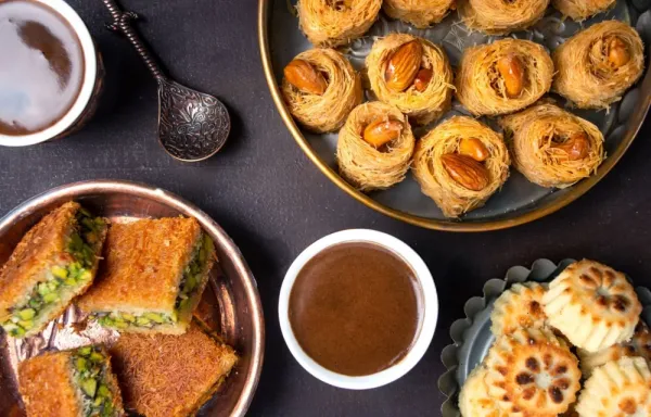  عکس شیرینی باقلوا باکیفیت برای استوری