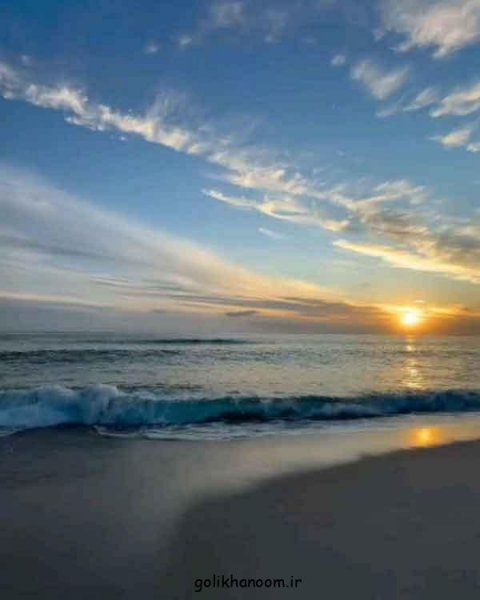 عکس ساحل رویایی و زیبا