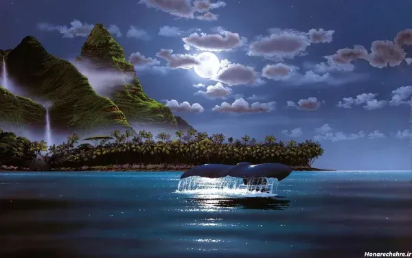  عکس ساحل کارتونی