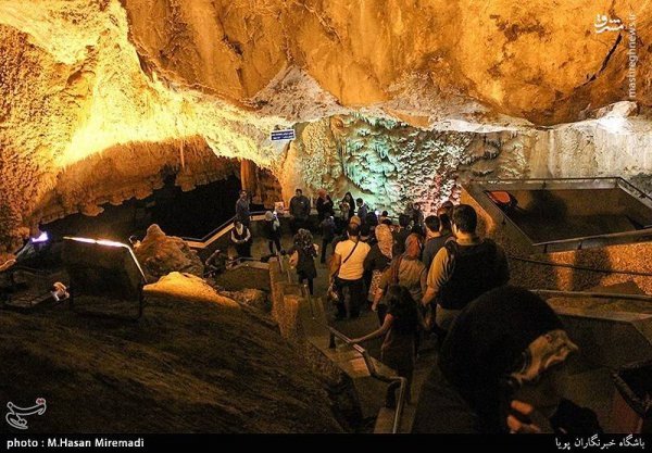  عکس غار علیصدر همدان