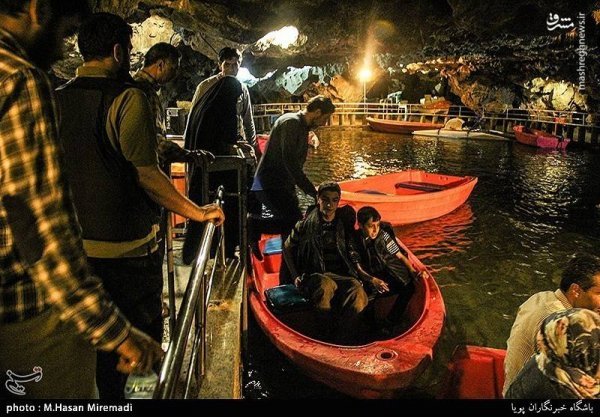  عکس غار علیصدر همدان