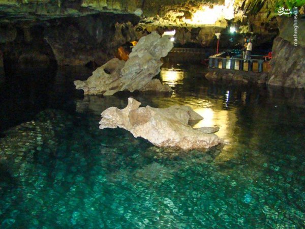  عکس غار علیصدر همدان