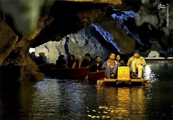  عکس غار علیصدر همدان
