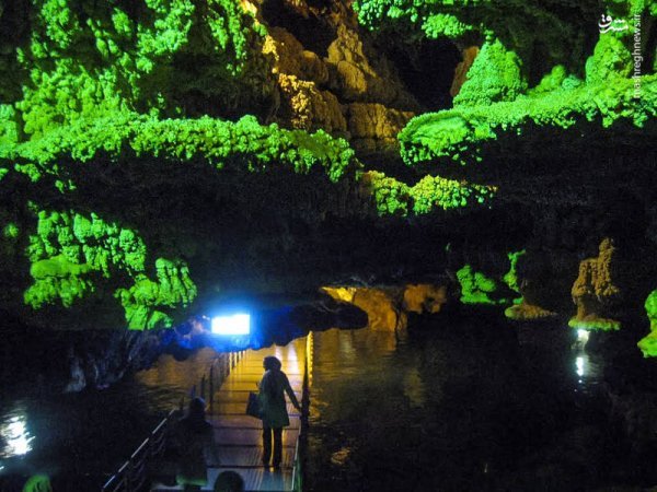  عکس غار علیصدر همدان