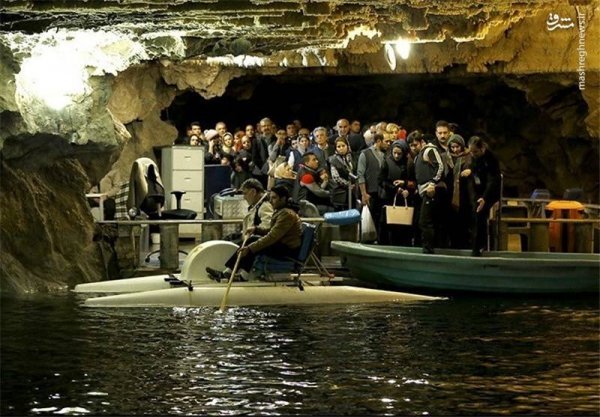  عکس غار علیصدر همدان