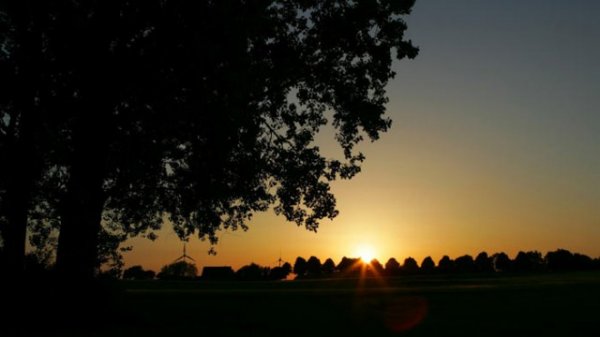  عکس زیبا از غروب خورشید