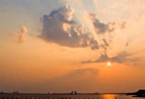  عکس زیبا از غروب خورشید