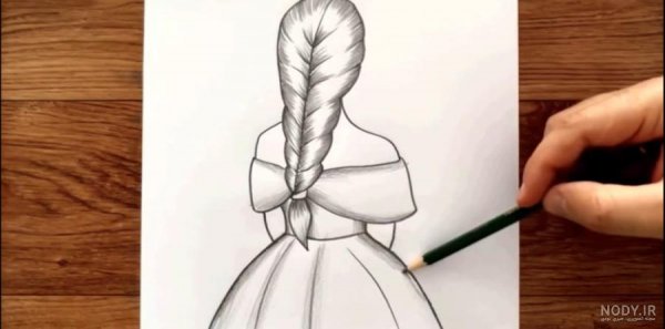  عکس از نقاشی دخترانه فانتزی