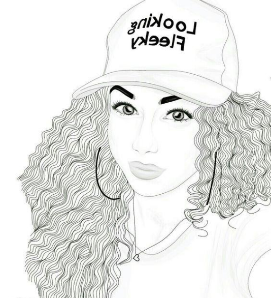  عکس از نقاشی کیوت آسان دخترانه