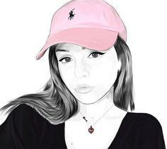  عکس از نقاشی کیوت آسان دخترانه