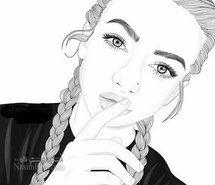  عکس از نقاشی کیوت آسان دخترانه