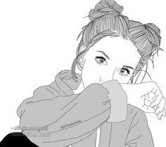  عکس نقاشی دختر فانتزی