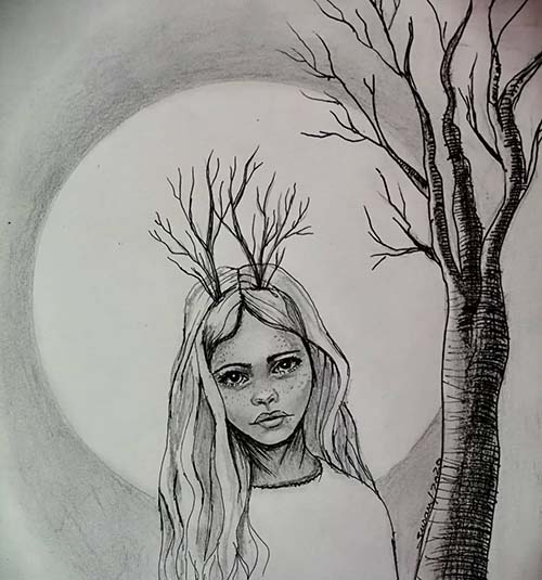  عکس انواع نقاشی دخترانه ساده و زیبا