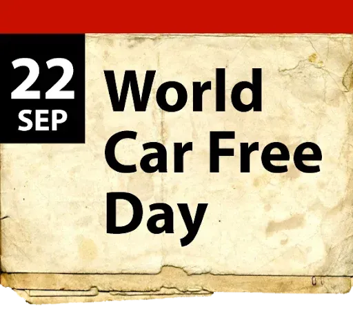  عکس نوشته روز جهانی بدون خودرو با کیفیت