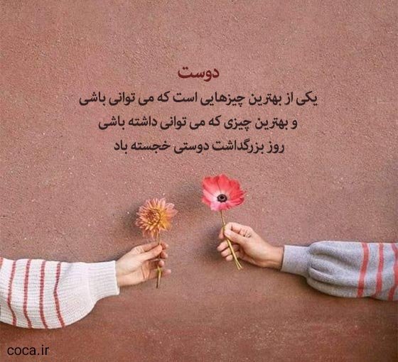  عکس نوشته تبریک روز جهانی بهترین دوست