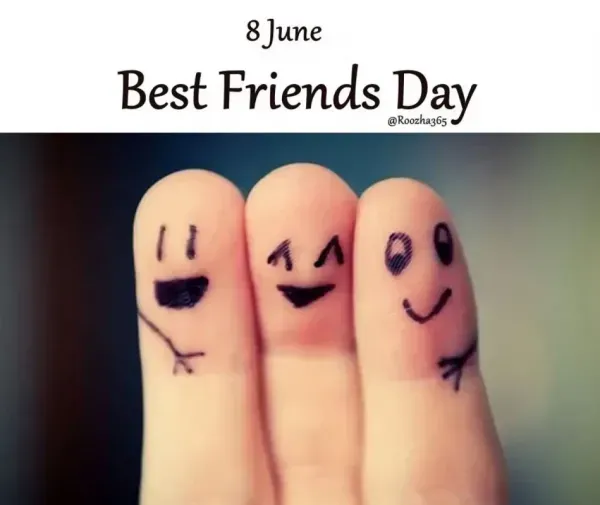  عکس نوشته تبریک روز جهانی بهترین دوست