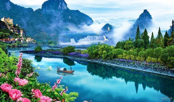  عکس هوای مه آلود عاشقانه