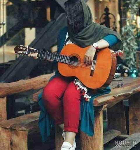  عکس گیتار دخترانه