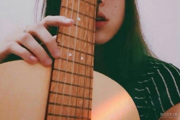  عکس گیتار دخترانه
