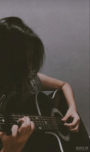  عکس گیتار دخترانه