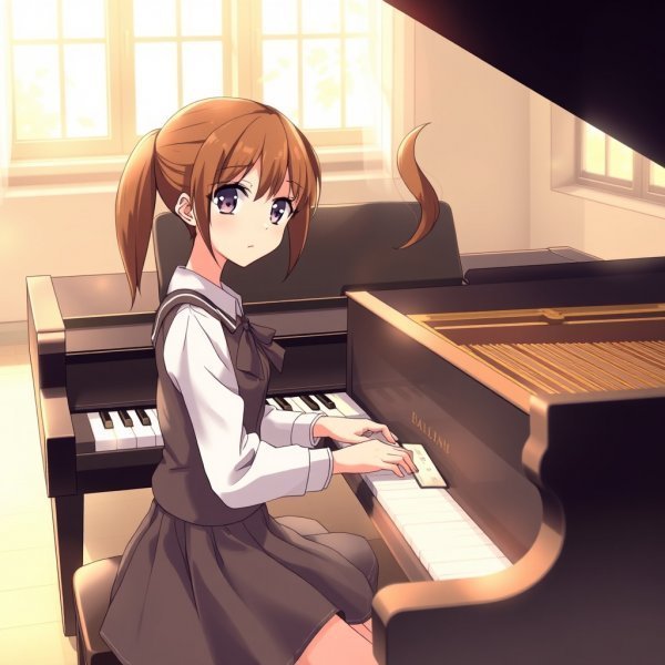  عکس پیانو کیوت