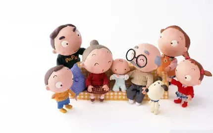 عکس پس زمینه فانتزی خانواده