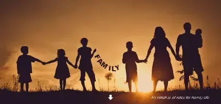  عکس پس زمینه فانتزی خانواده