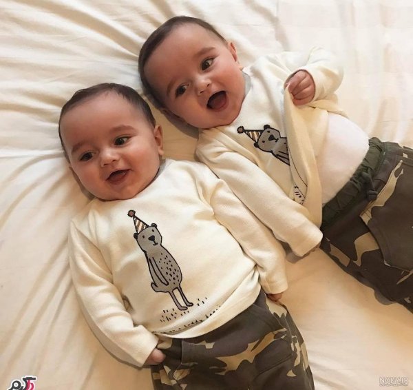  عکس دختر دوقلو خوشگل