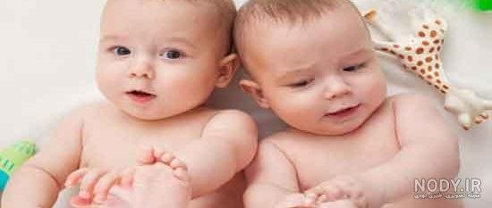 عکس دختر دوقلو خوشگل