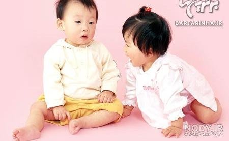  عکس دختر دوقلو خوشگل