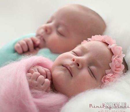  عکس دختر دوقلو خوشگل